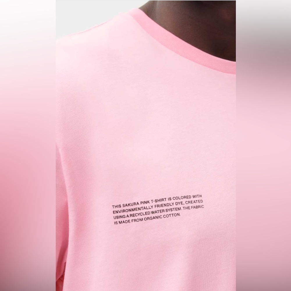 PANGAIA 365 Midweight T-Shirt- Sakura Pink NWT